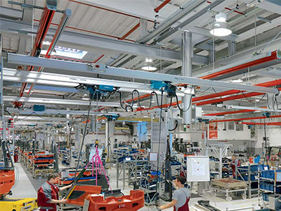 Application of Aluminum Alloy Track Crane in Automobile Production